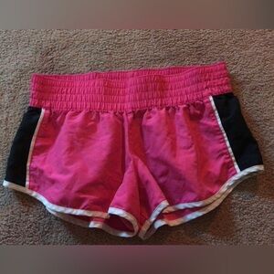Pink Running Shorts